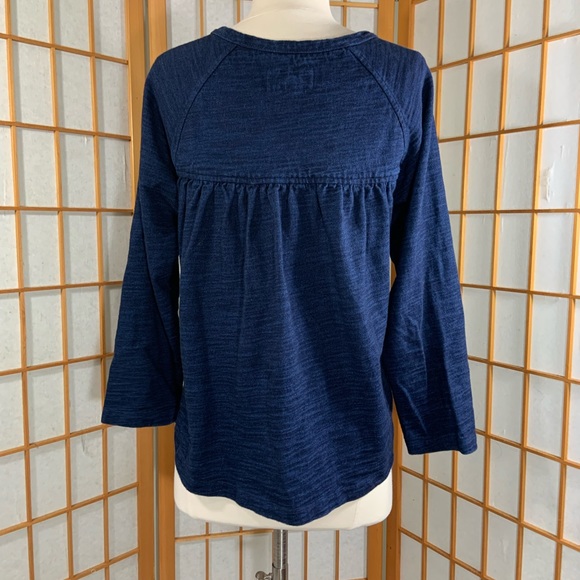 Current/Elliot dark denim blue swing top - Picture 3 of 15
